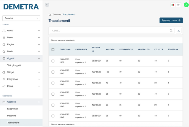Demetra - DEveloping Marche immersive Experience for Tourism, Research and Advancment
